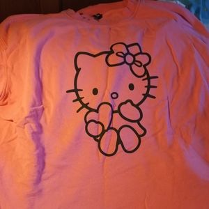 Oversized Hello Kitty Hoodie 28W 💘